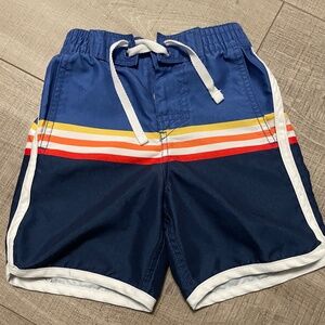 Hanna Andersson Board Short: Equator Blue Multi Sz: 3T